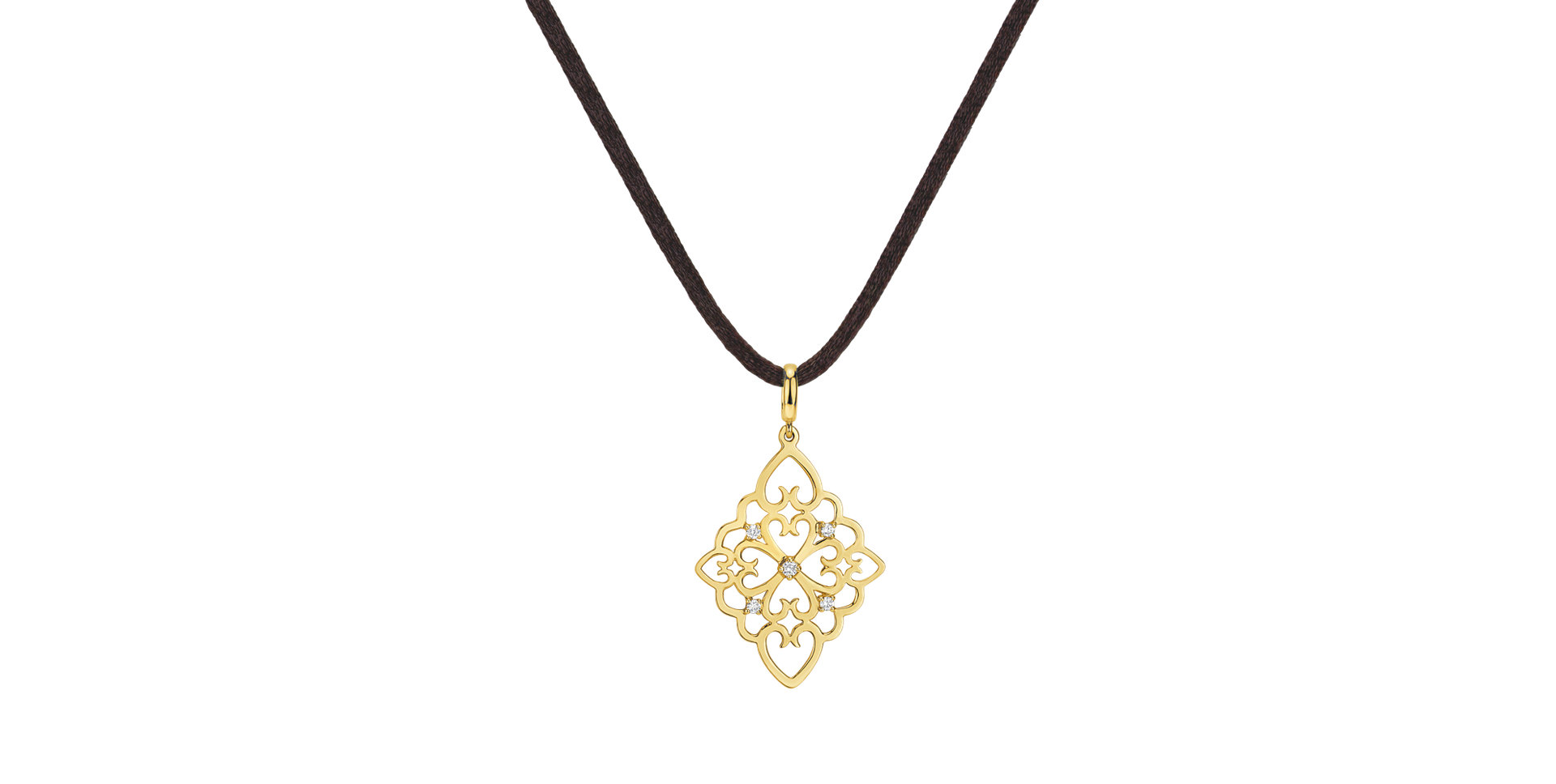 Diamond necklace Folk Treasure