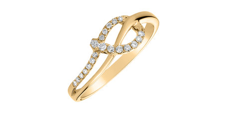 Diamond ring Elegant Knot