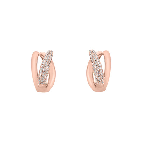 Diamond earrings Sunshine Streamer