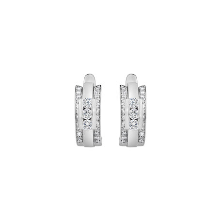 Diamond earrings Amazing Mosaic