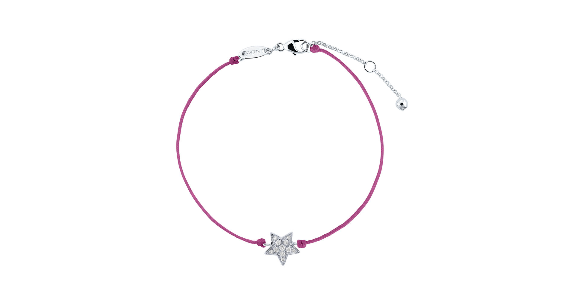 Diamond bracelet Star Message