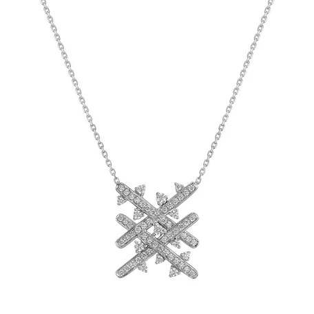 Diamond necklace Fancy Fence