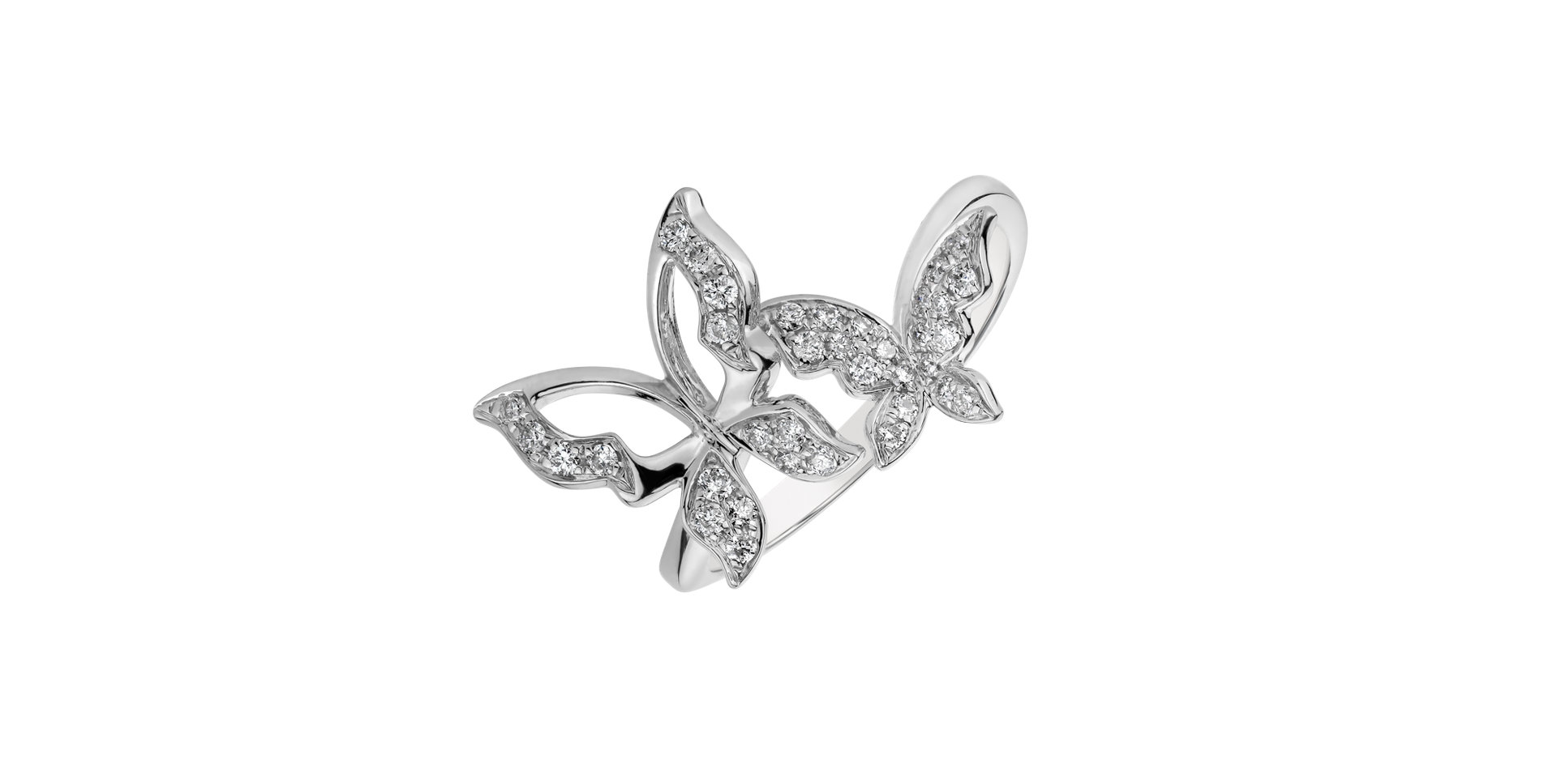 Diamond ring Wings of Friendship
