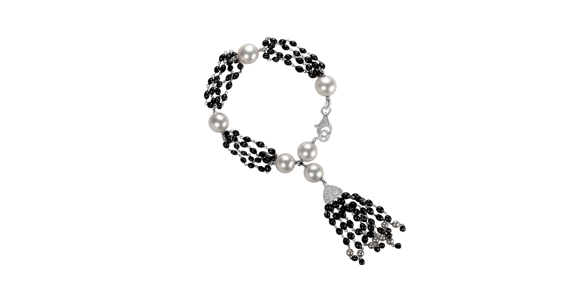 Diamond bracelet with Pearl Arabella Beauty