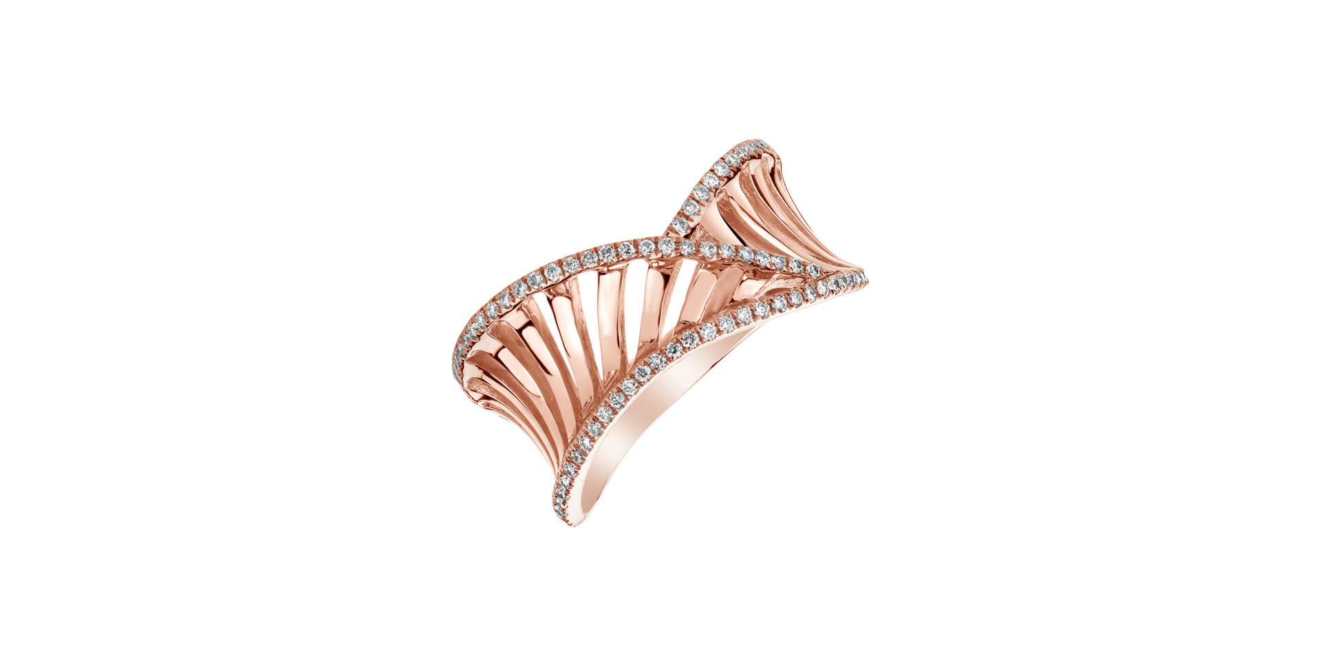 Diamond ring Sparkling Helix
