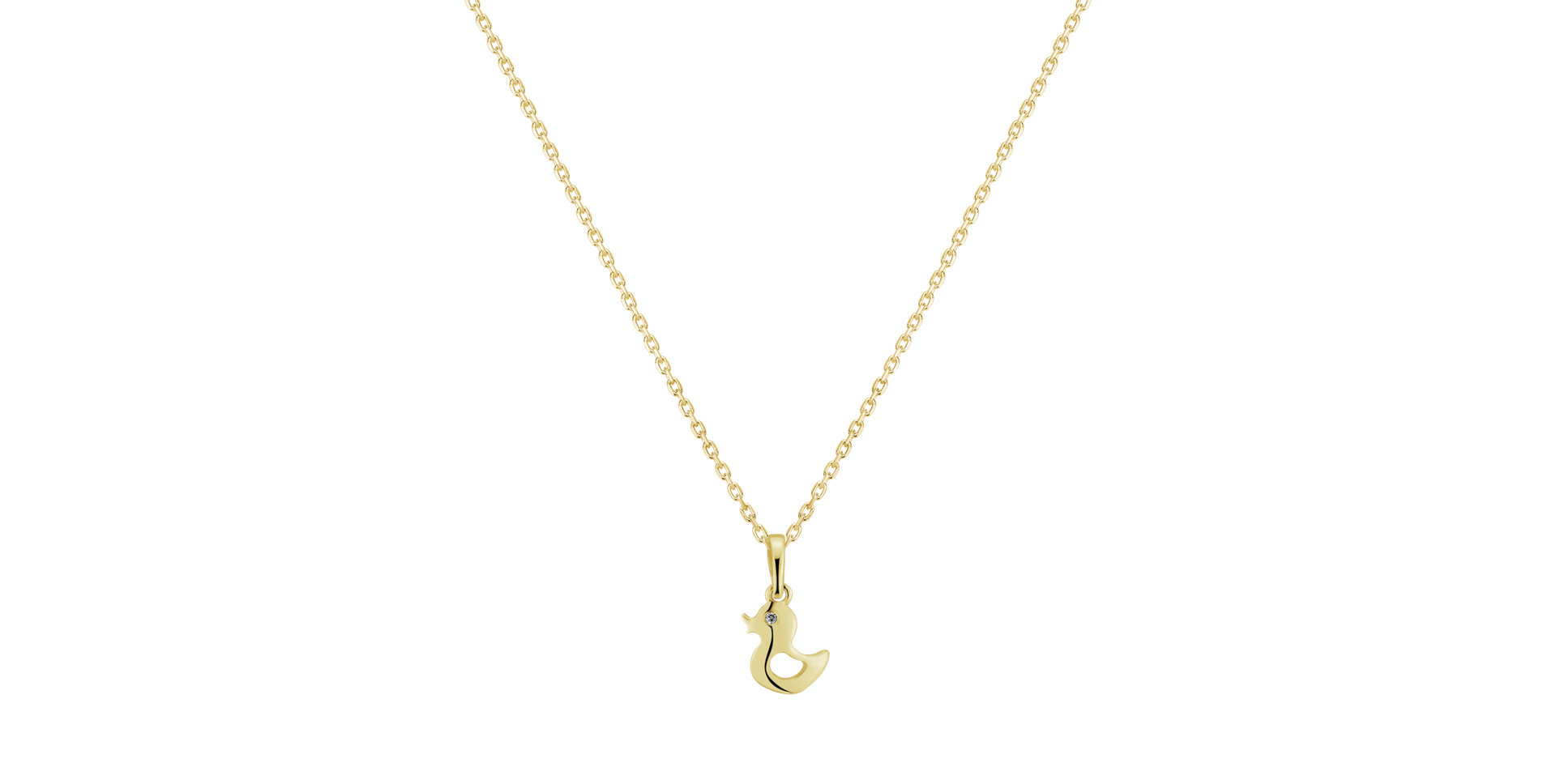 Children's diamond pendant Marvel Duck