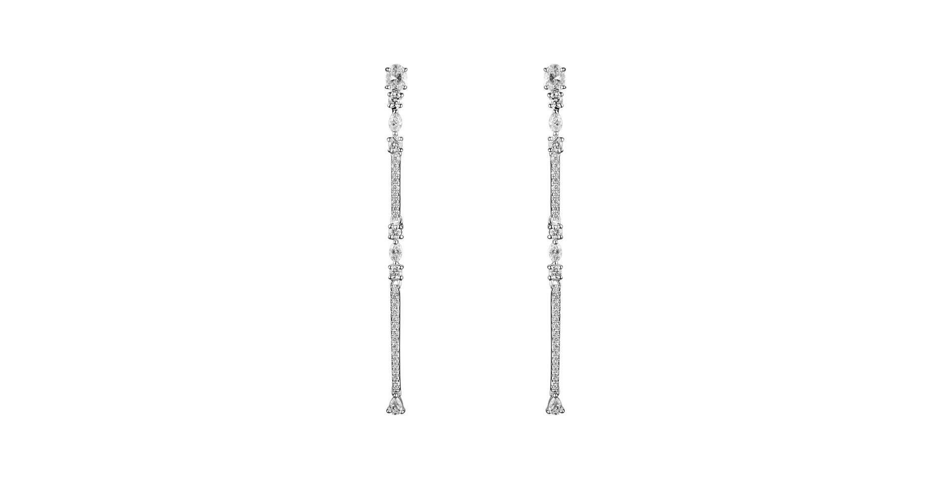 Diamond earrings Shiny Waterfall