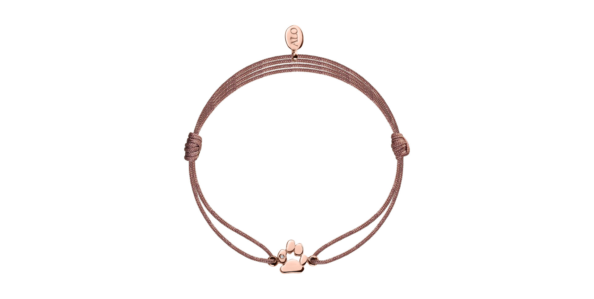 Children's diamond bracelet Precious Paw