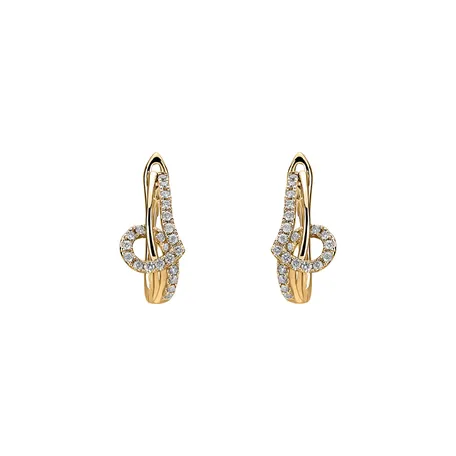 Diamond earrings Shine Melody