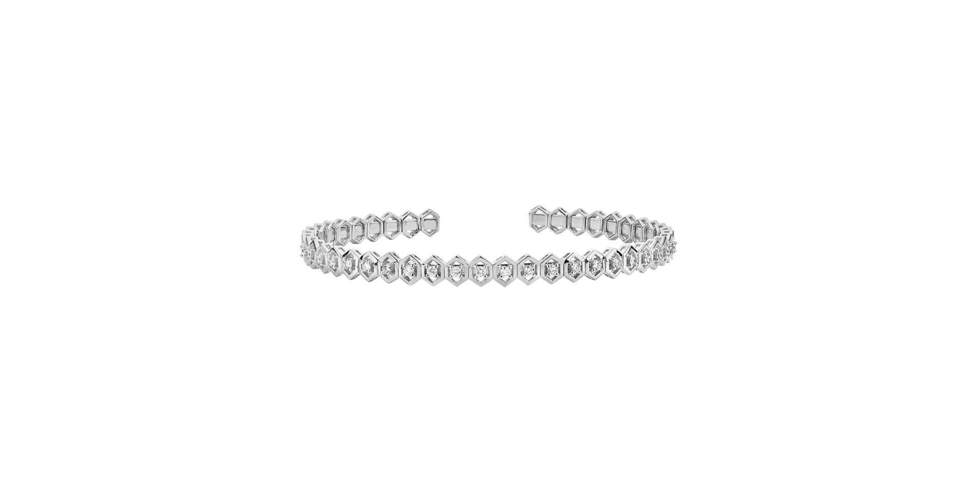 Bracelet with diamonds Glossy Highness