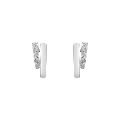 Diamond earrings Radiant Feeling