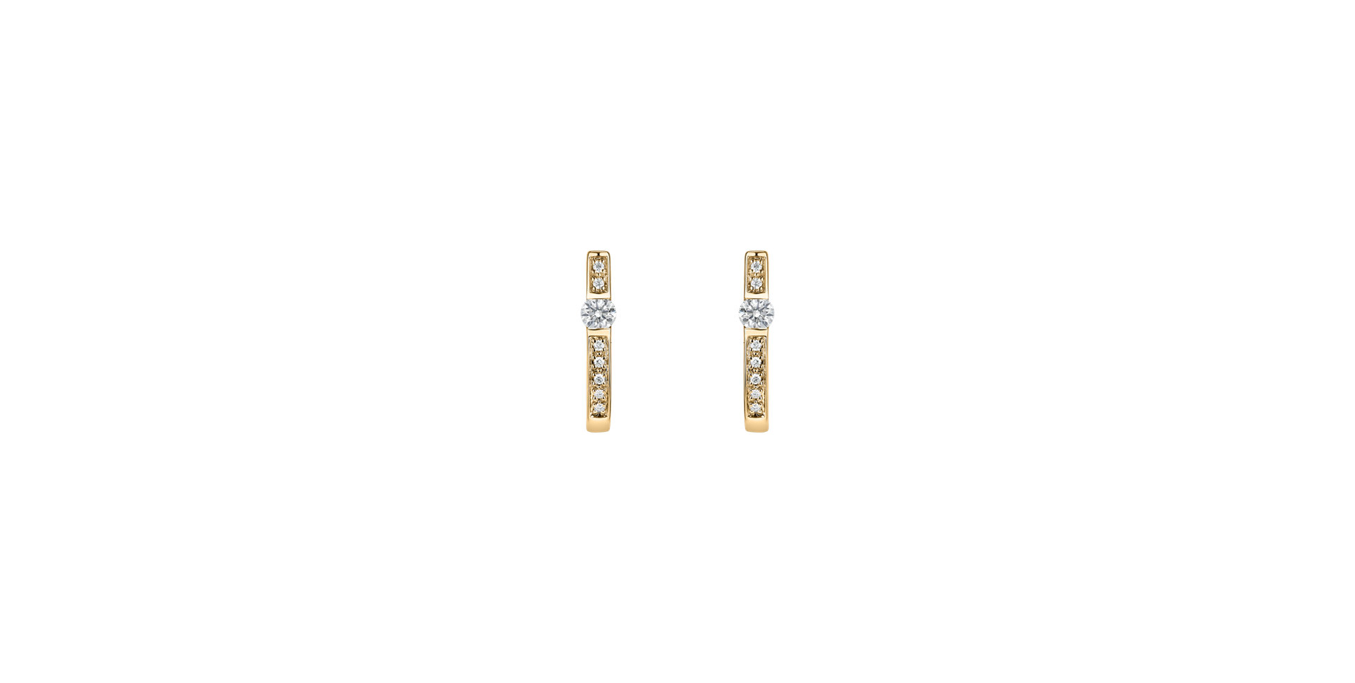 Diamond earrings Sunshine Secret