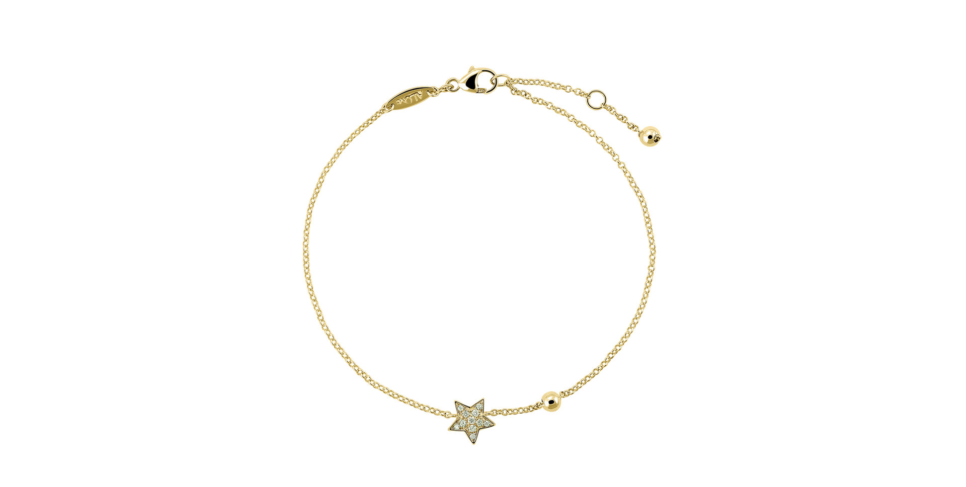 Diamond bracelet Heaven Message