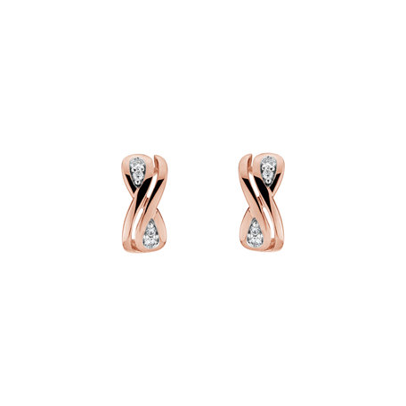 Diamond earrings Dreamy Duet