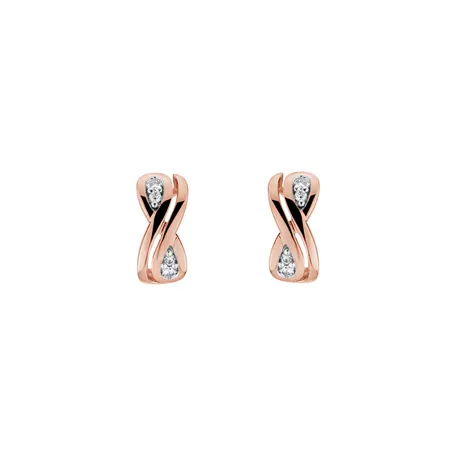 Diamond earrings Dreamy Duet