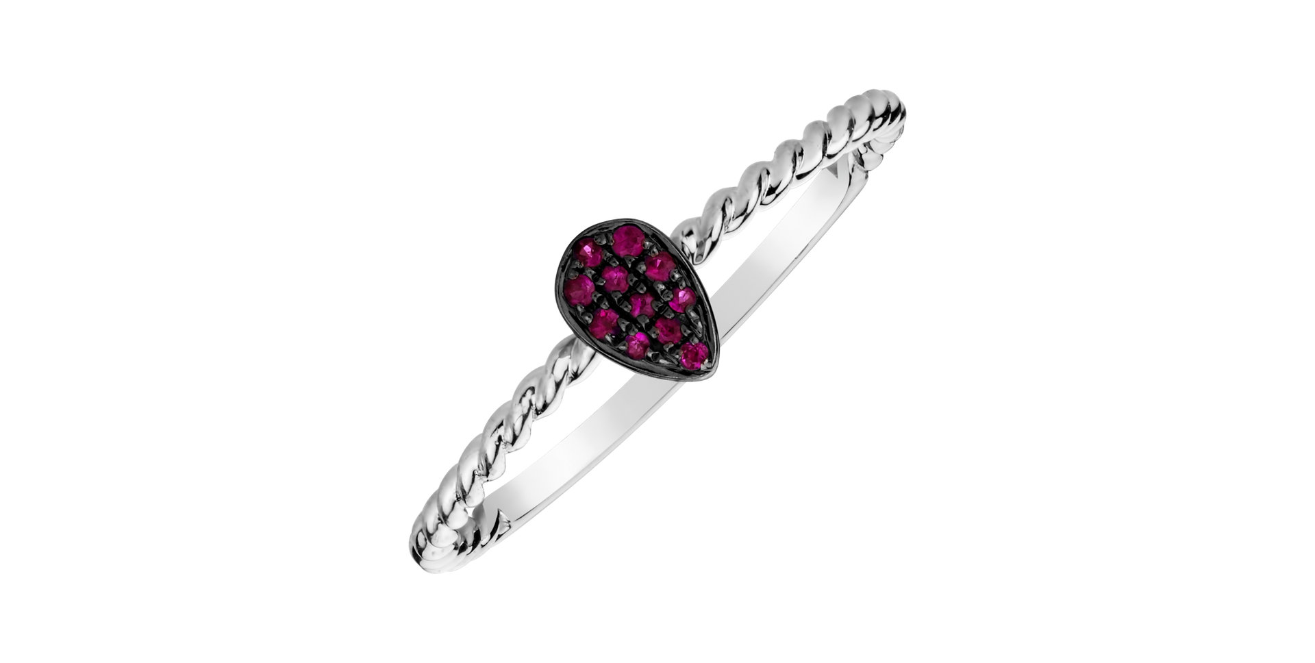 Ring with Ruby Witching Passion