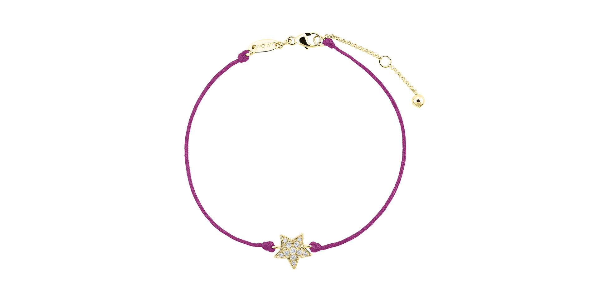 Diamond bracelet Star Message