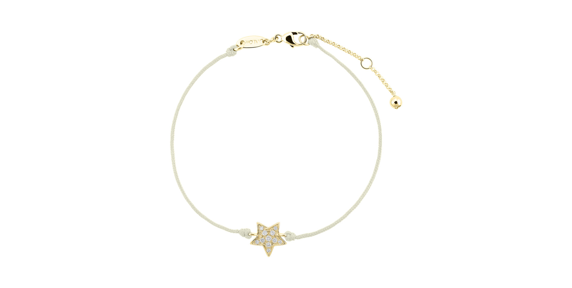 Diamond bracelet Star Message