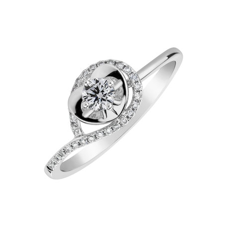 Diamond ring Heart Spark