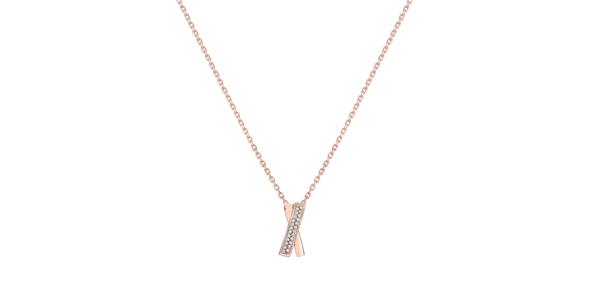 Diamond pendant Delicate Vesper