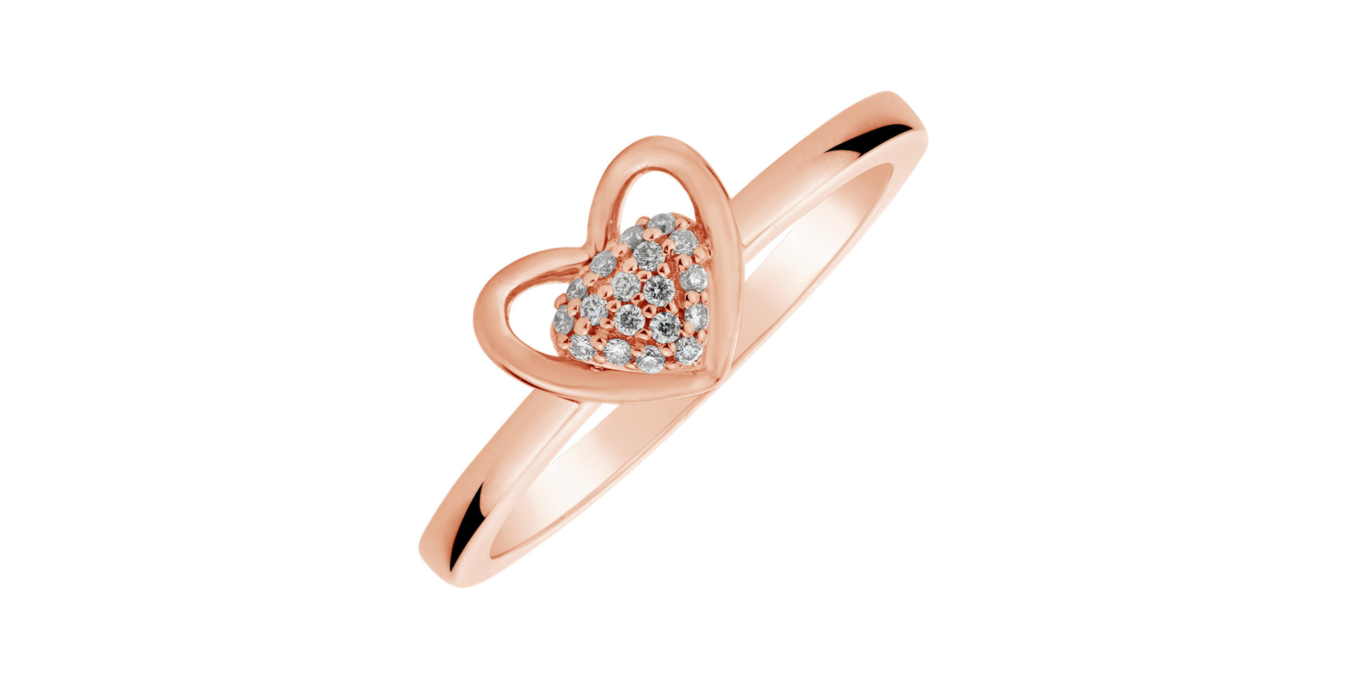 Diamond ring Tender Heart