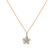Diamond necklace Flower Message4