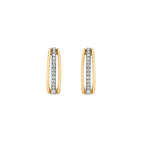 Diamond earrings Night Sky