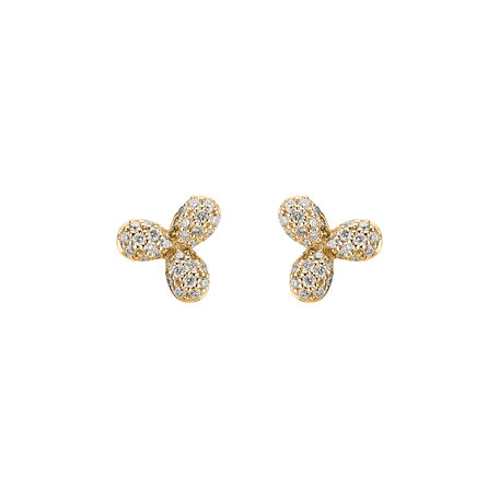 Diamond earrings Nature Beauty