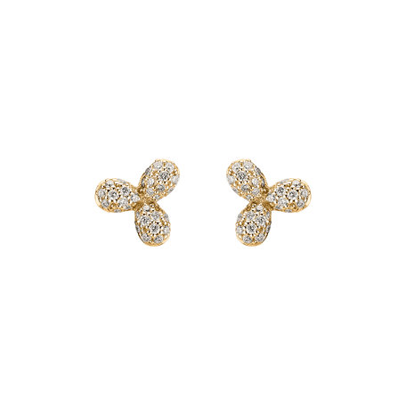 Diamond earrings Nature Beauty