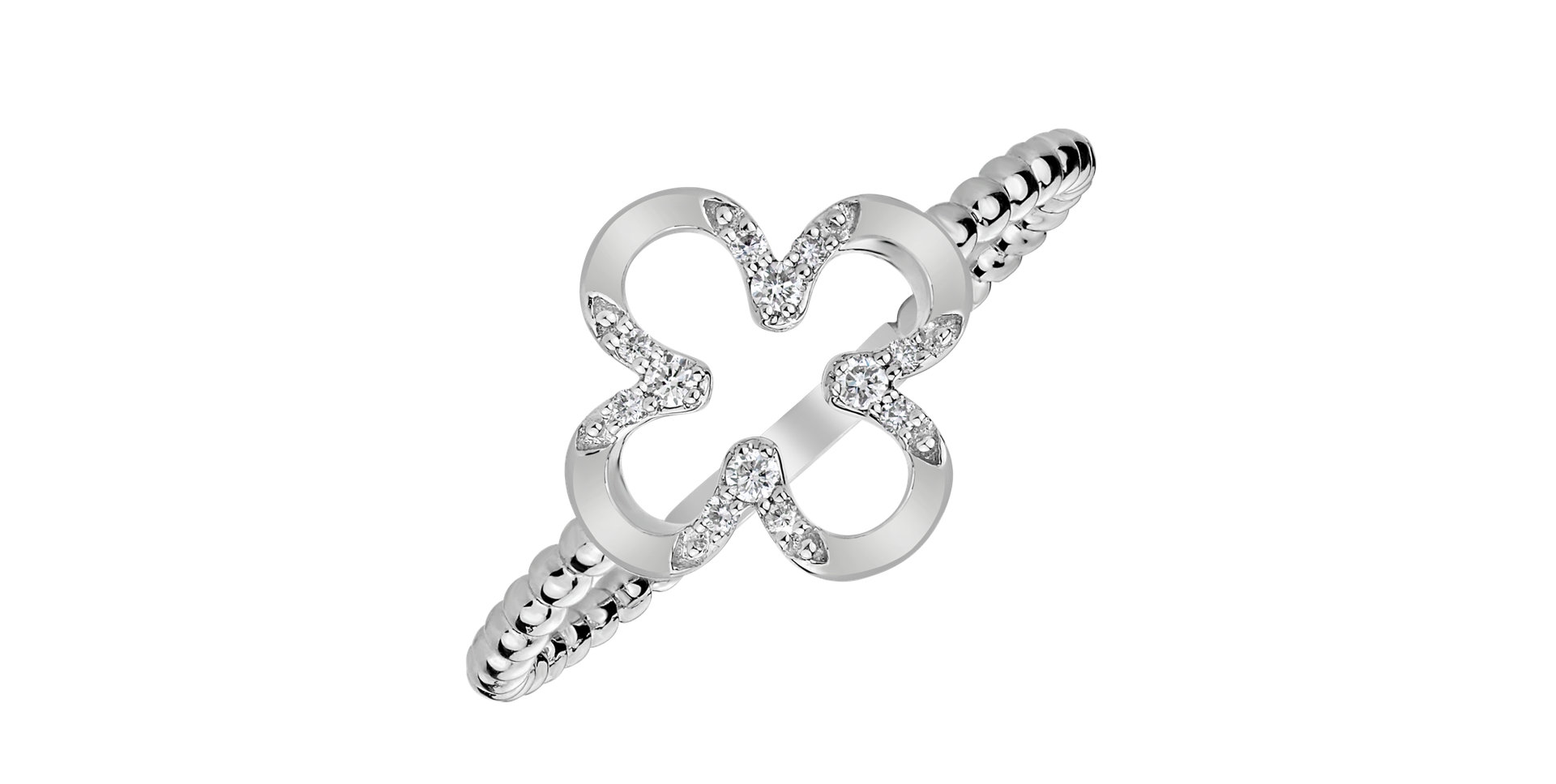 Diamond ring Shiny Petals