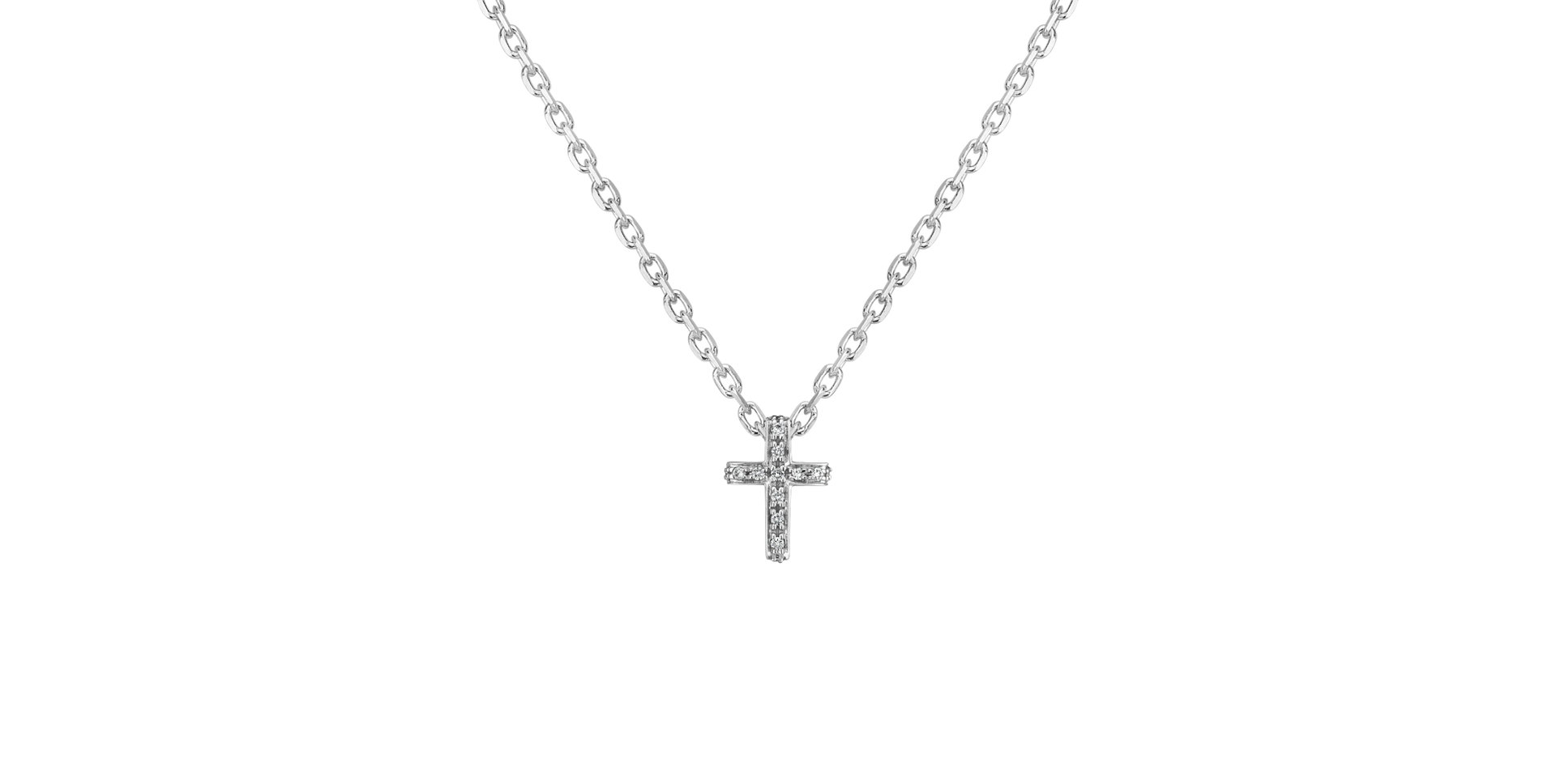 Diamond pendant Luxury Cross