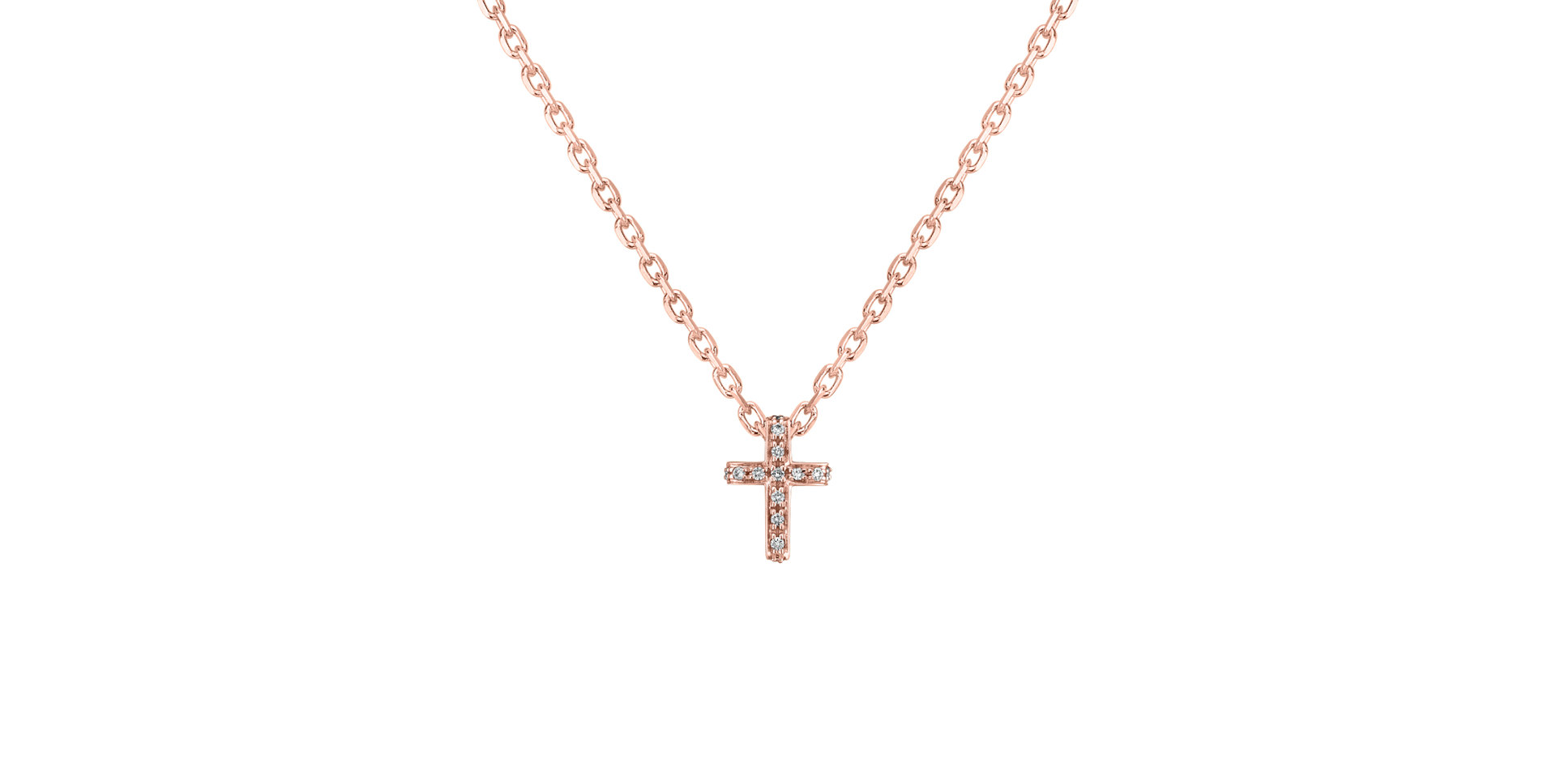 Diamond pendant Luxury Cross