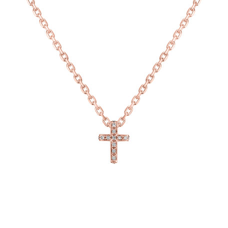 Diamond pendant Luxury Cross