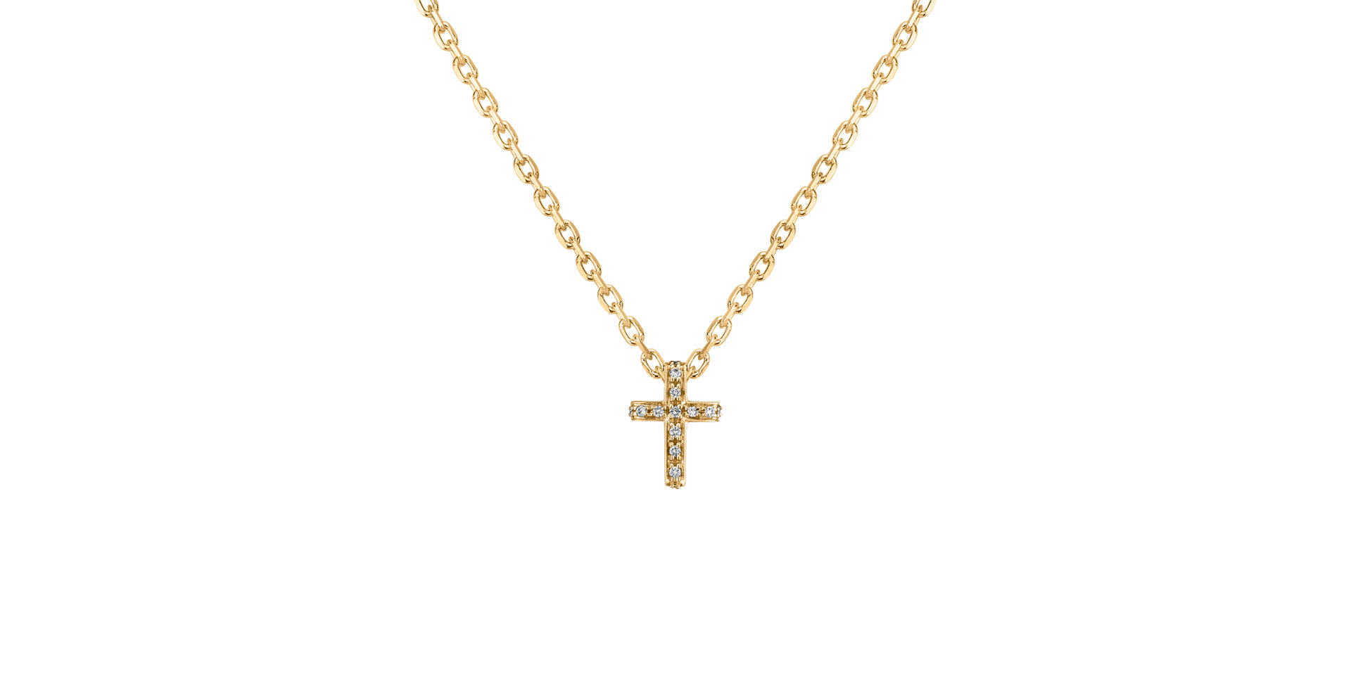 Diamond pendant Luxury Cross