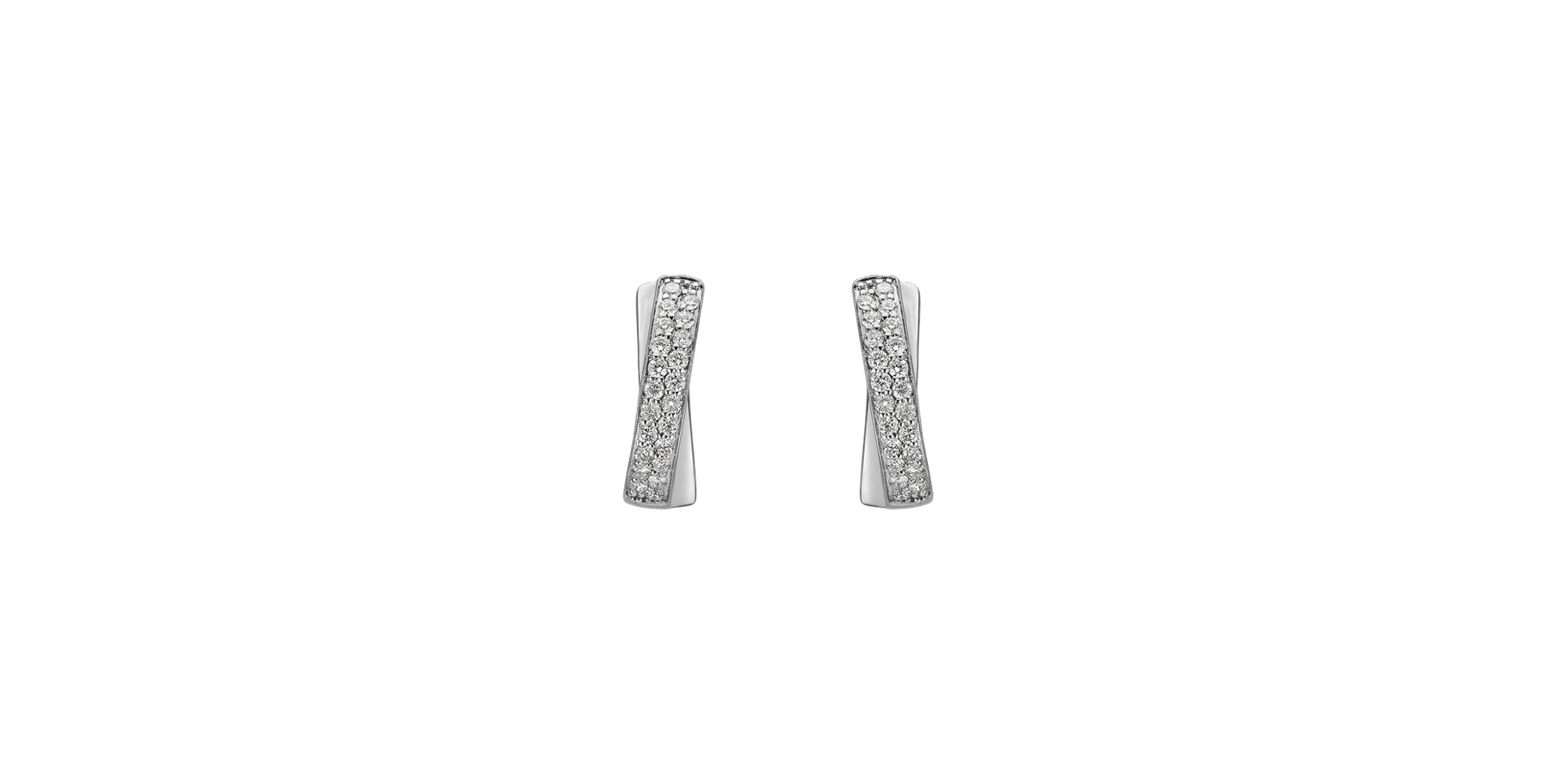 Diamond earrings Sparkling Mosaic