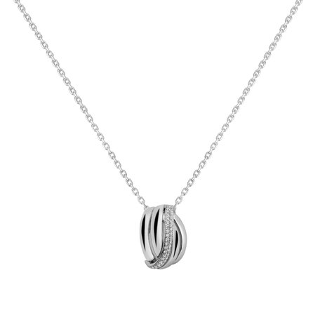 Diamond pendant Sparkle Édith