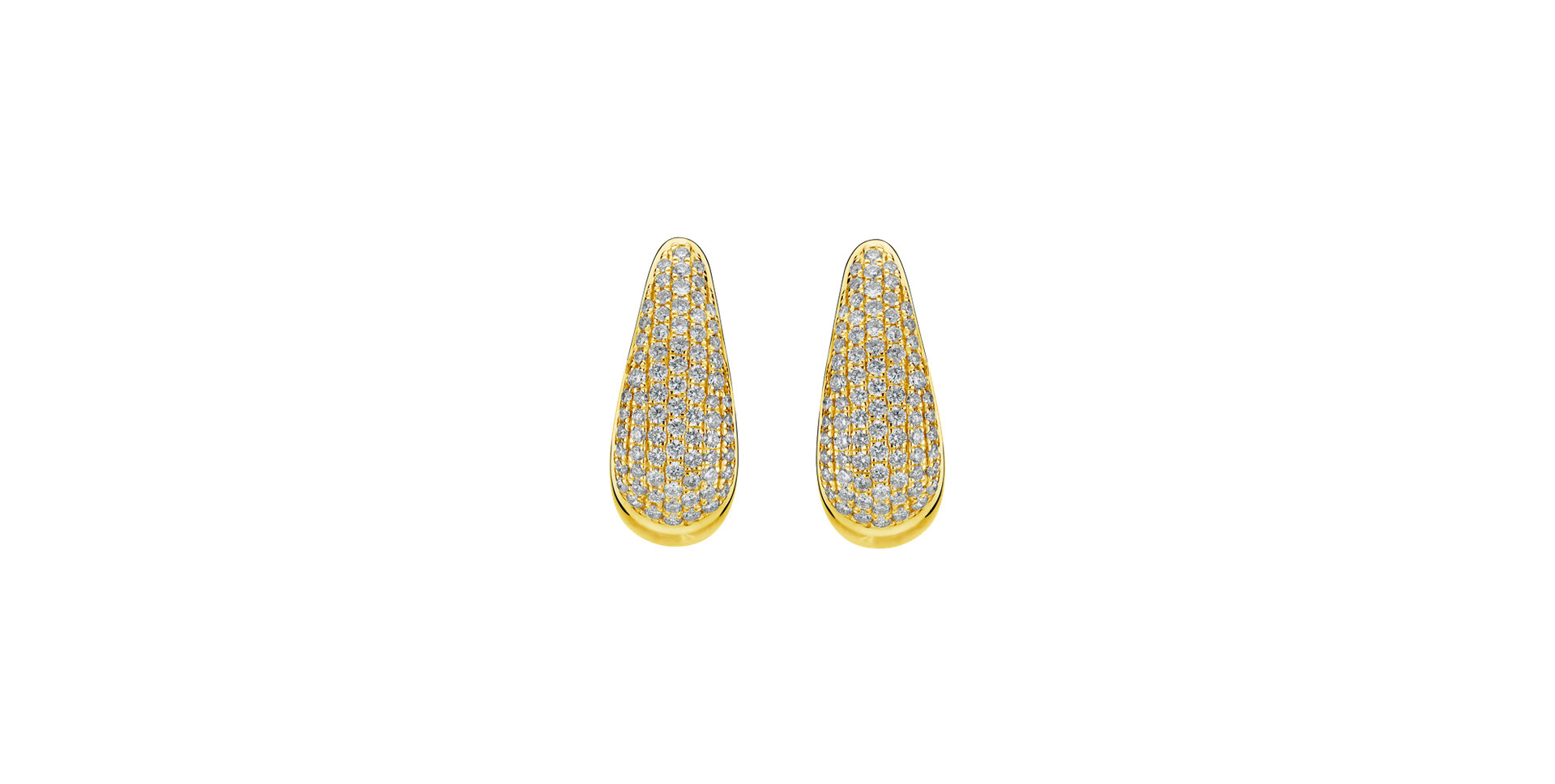Diamond earrings Charming Gem