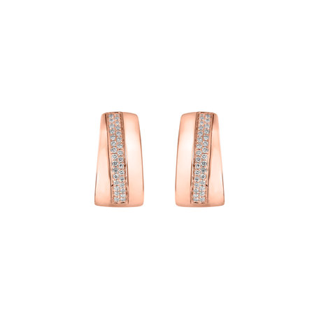 Diamond earrings Sparkling Dew