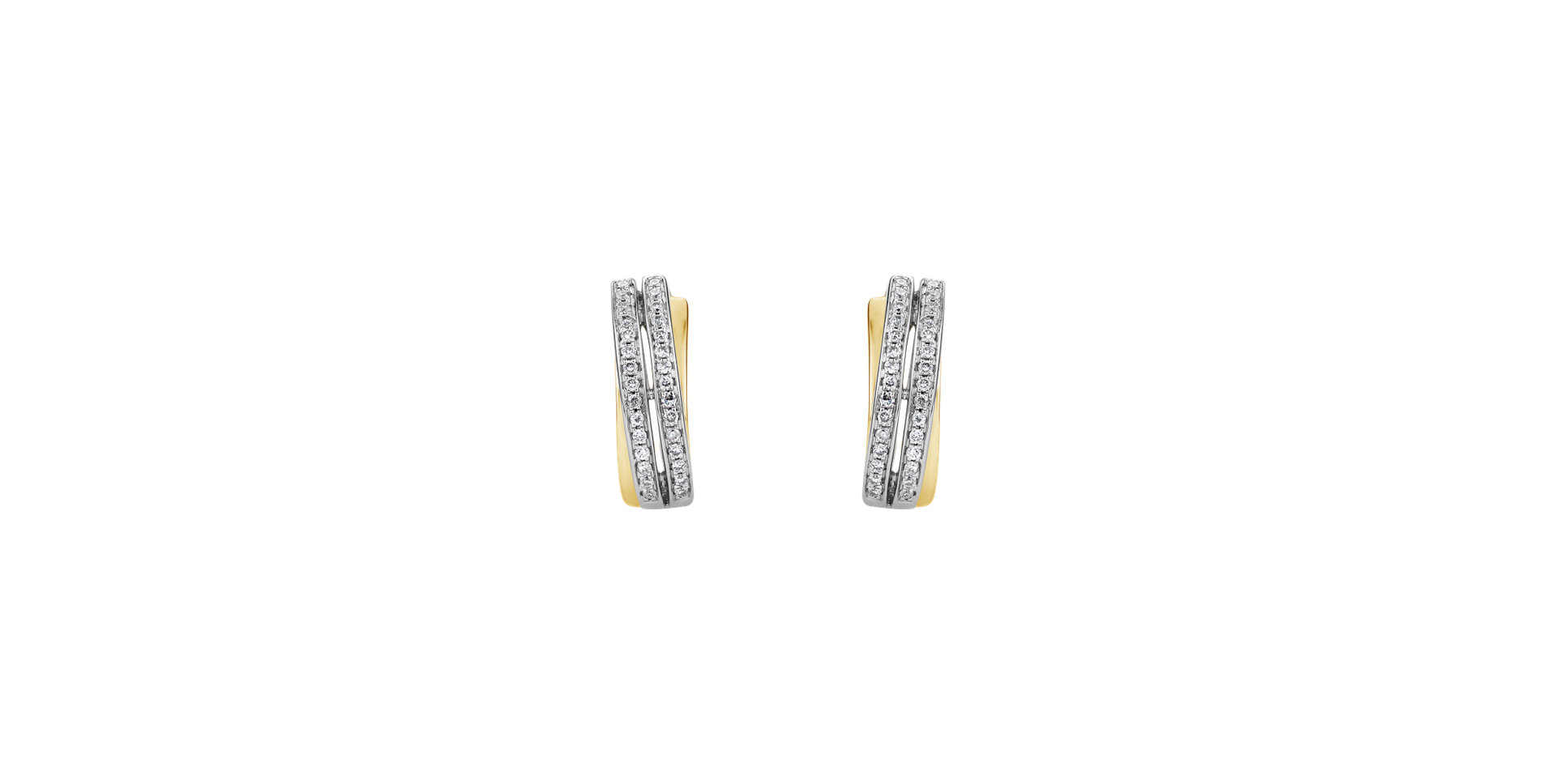 Diamond earrings Precious Sunray
