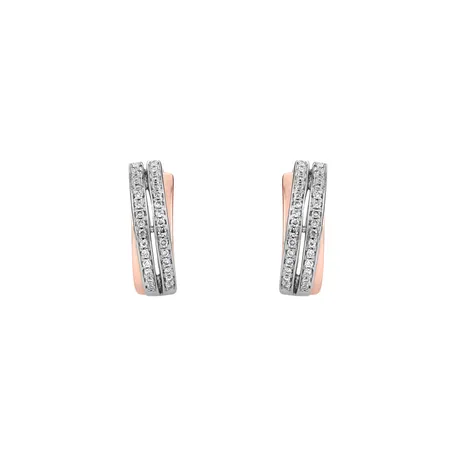 Diamond earrings Precious Sunray