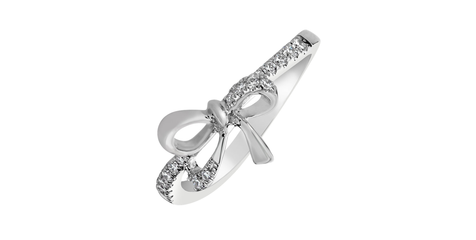 Diamond ring Shiny Ribbon