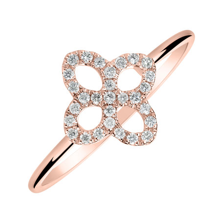 Diamond ring Glamorous Petals