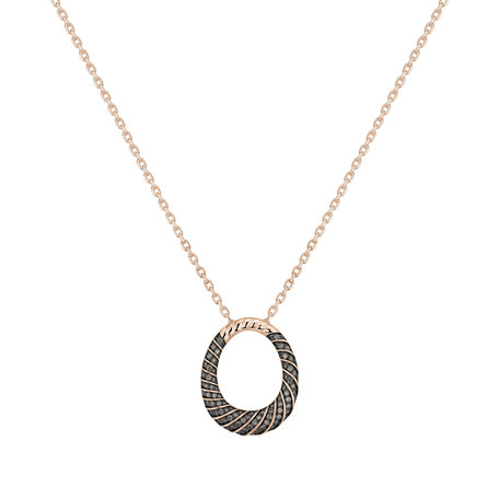 Pendant with brown diamonds Gala Night