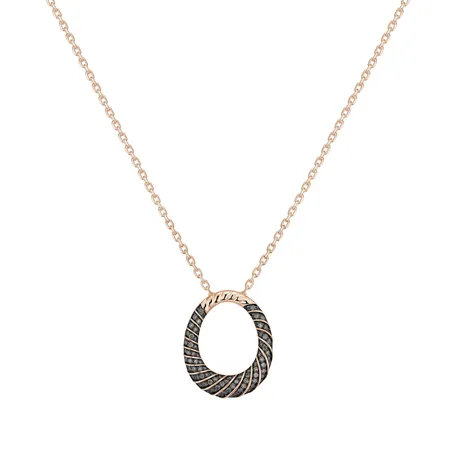 Pendant with brown diamonds Gala Night