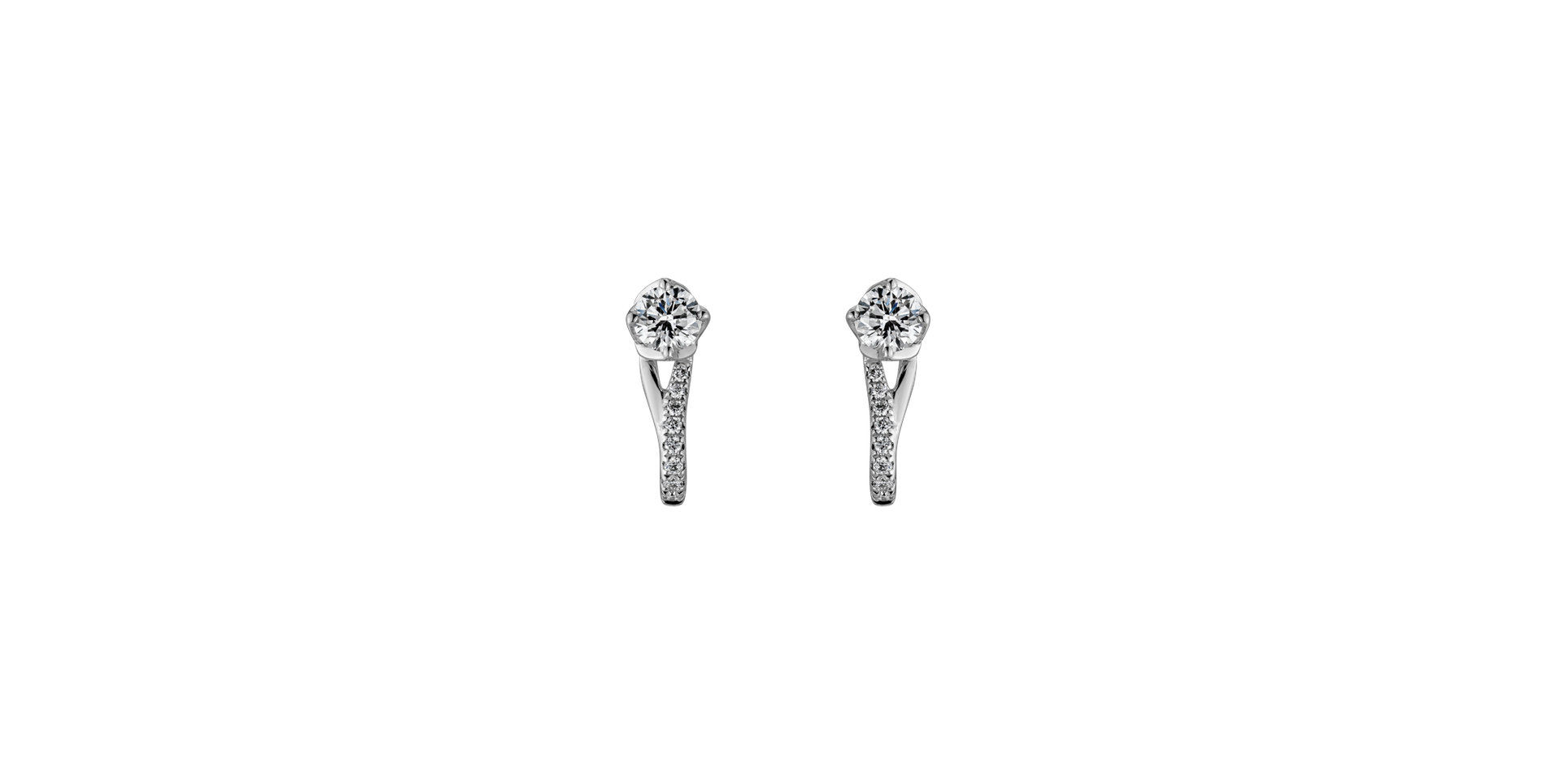 Diamond earrings Dalimion Happines