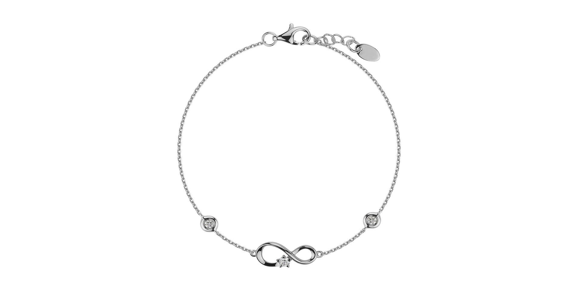 Bracelet with diamonds Timeless Bond