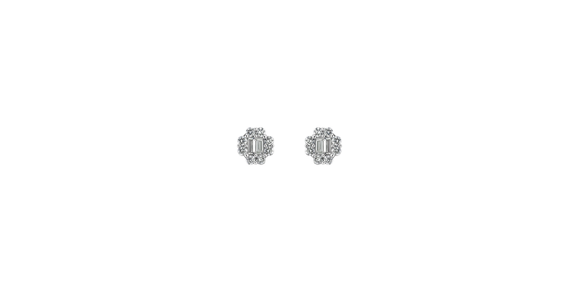 Diamond earrings Bloom Nobility