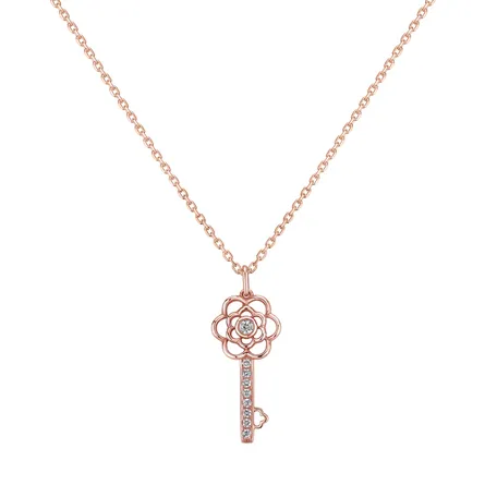 Diamond pendant Garden Key