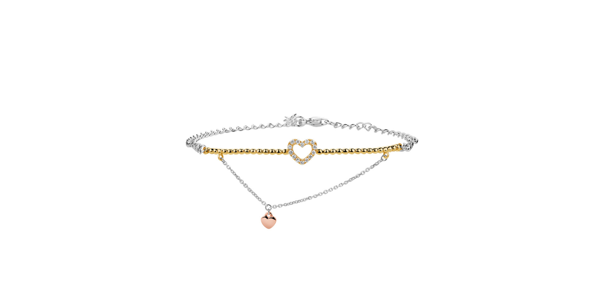 Bracelet with diamonds Antheia