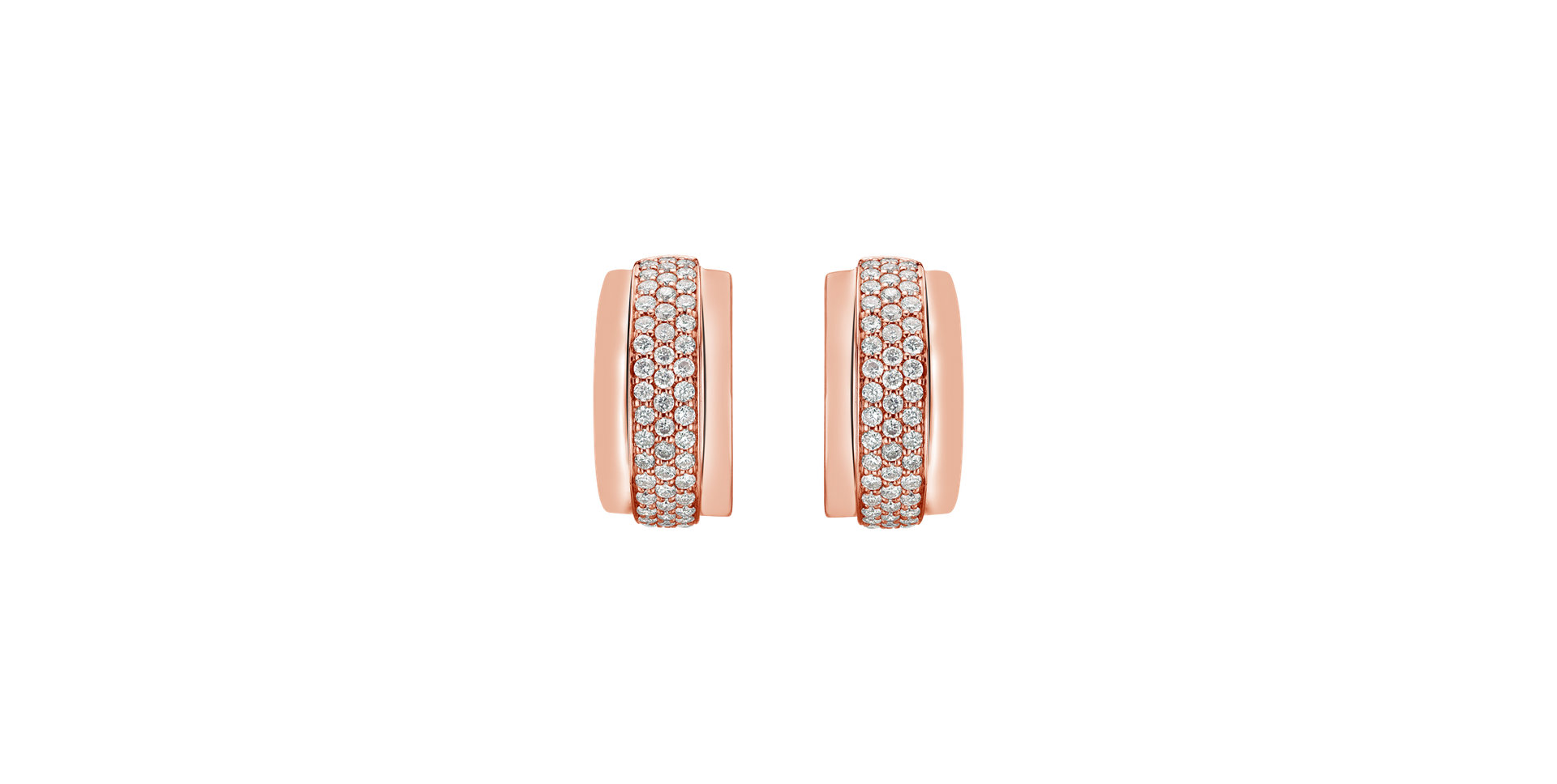 Diamond earrings Snowfire